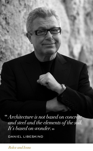 Daniel Libeskind #Rolex #Icons #RolexOfficial