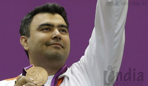 Gagan Narang shoots bronze for India 4