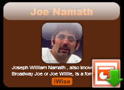 Download Joe Namath Powerpoint