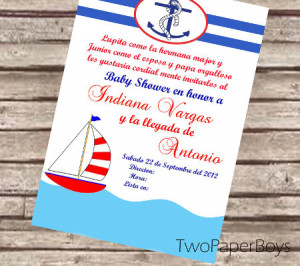 Adorable Baby Shower Invitations in Spanish