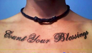Tattoo Tattoos Count Your Blessings Bring Me The Horizon Quotes ...