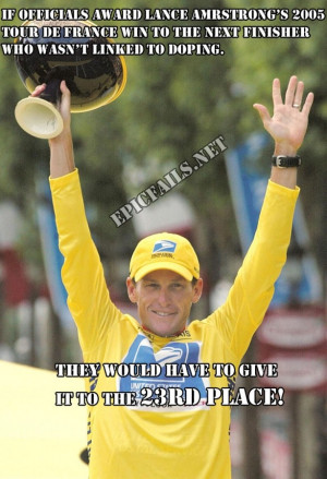 Lance Armstrong Tour De France FAIL!