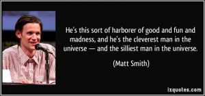 Doctor Who Matt Smith Quotes