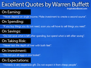 Excellent Quotes by Warren Buffett