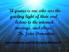 Dr. John DeMartini says it best.