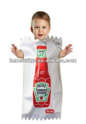 Ketchup Packet Costume