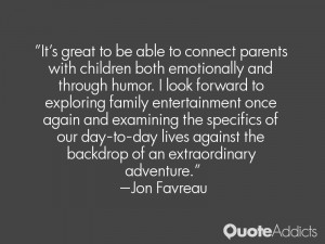 both emotionally and through humor. I look forward to exploring family ...