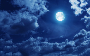 Clouds full moon Wallpapers Pictures Photos Images