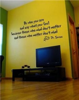 be who you are and say what you feel dr seuss quote Dr Seuss Quotes ...