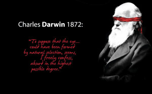 Complete quote of Charles Darwin here ;