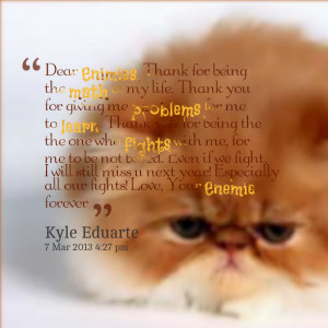 thank you for giving me problems for me to learn thank you for being ...