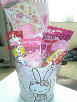 Hello Kitty Easter basketKitty Easter, Hoppity Easter, Easter Baskets ...
