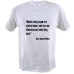 Patton Cynical People Quote Value T-shirt