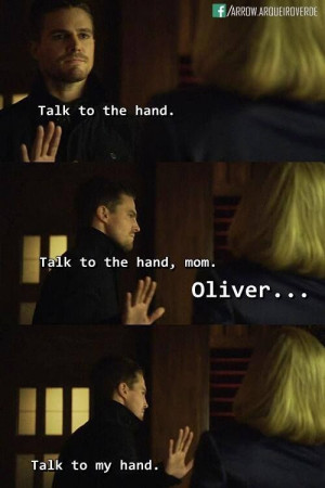 Haha Arrow on CW. Oliver Queen 