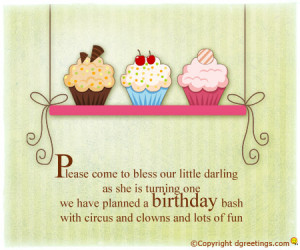 Birthday invitation wording