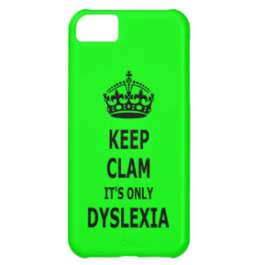 Funny dyslexia case for iPhone 5C