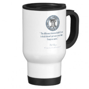Will Rogers Quote (Death & Taxes) Mugs