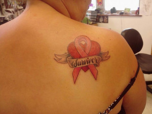 Suicide Survivor Tattoos Heart survivor