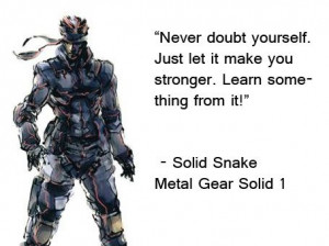 Metal Gear Solid Quote