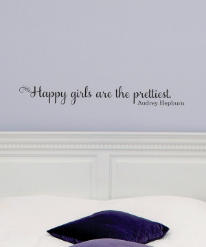 Belvedere Designs Black 'Happy Girls' Wall Quote