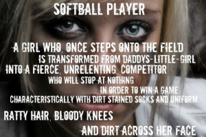 quote softball true work hard play hard