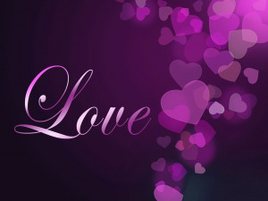 Purple Heart Love You | 1600 x 1200 | Download | Close