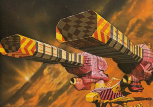 Chris Foss designs guild frieghter for Jodorowsky Dune