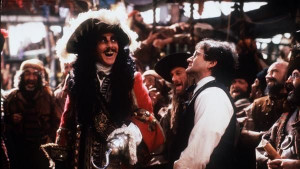 ... Dustin Hoffman, plays the grown-up Peter Pan in the 1991 film 