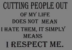 ... Argument for Cutting Negativity and Negative People Our of Our Lives