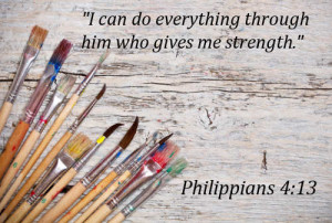 can do everything through him who gives me strength.