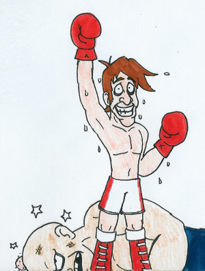 Punch Out Glass Joe Wii