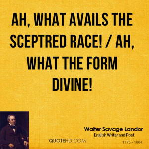 Walter Savage Landor Quotes