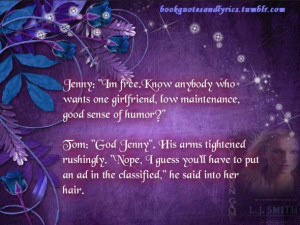 The Forbidden Game by L. J. Smith and Quotes