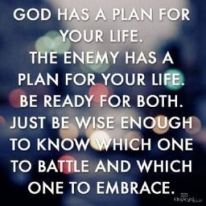 God's plans
