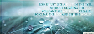 Ego Quotes Facebook Timeline Cover