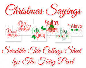 Christmas Sayings Card Quotes