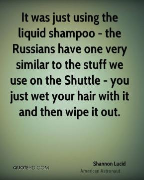 Shampoo Quotes