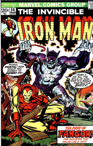 Iron Man #56 - Jim Starlin art & cover