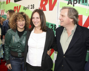 Lucy Fisher and Doug Wick pose at the premiere of Columbia Picture
