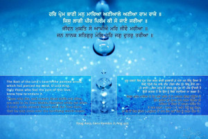 The Gurbani of the Lord’s Love is the pointed arrow, which has ...