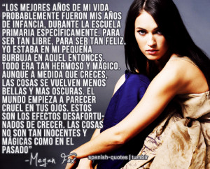 megan fox #citas #español #q #quotes #spanish