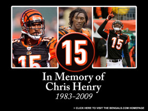 RIP Chris Henry Image