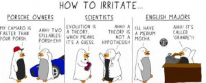 Funny photos funny comic porsche scientists english majors