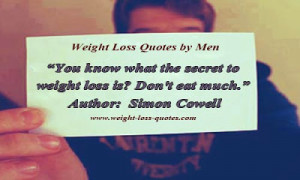 Best Weight Loss Quotes by Men