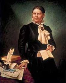 Porträt von Lucy Stone, um 1860