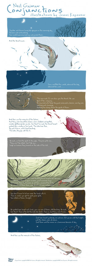 Conjunctions, by Neil Gaiman. There's a print on neverwear.net, by the ...