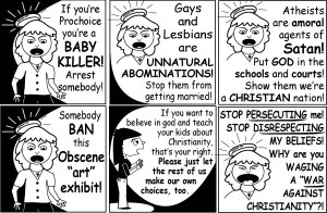 ... Christian, or should that be shy homophobe hiding behind Christianity