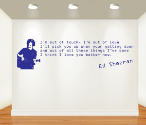 Go Back > Pix For > Ed Sheeran Quotes Lego House