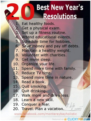 New Years Resolutions Quotes and Images