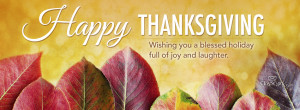 Happy Thanksgiving Facebook Cover